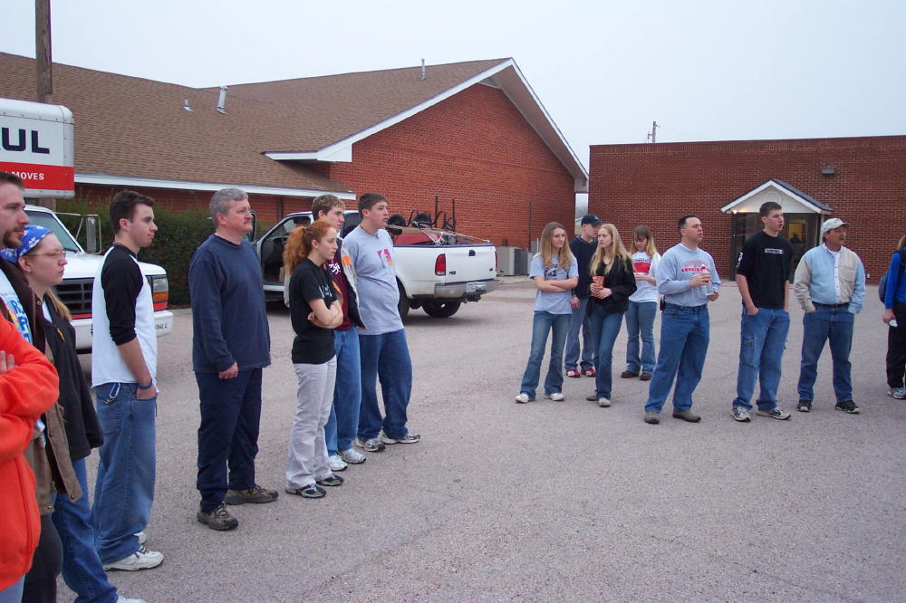 Image 4 of 165
gathered to pray before 2nd travel day