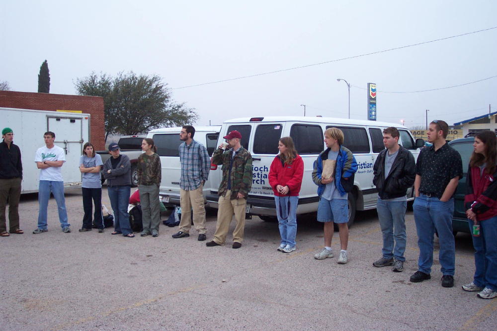 Image 6 of 165
gathered to pray before 2nd travel day