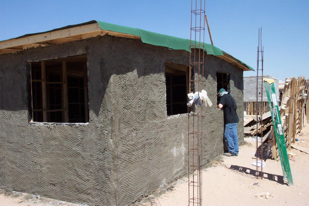 Image 81 of 165
first stucco layer